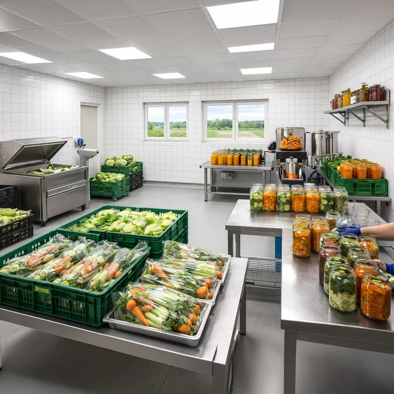 Mikro Centrum Logistyczno-Produkcyjne CLP Gierczyce — logistyka żywności ekologicznej